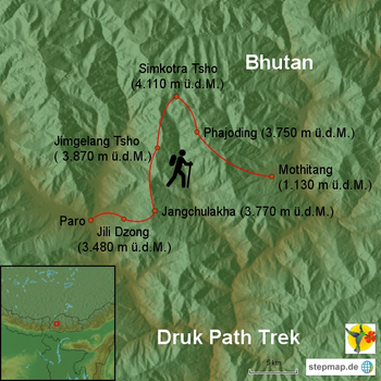 Druk Path Trek in Bhutan