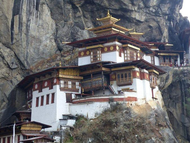 Tigernestkloster Taktshang Tempel 3.140 m 
