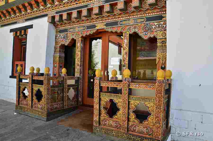 Punakha Dzong Eingang