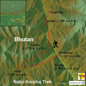 Nabji Korphu Trek Bhutan