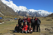 Bhutan Trekking Gruppe