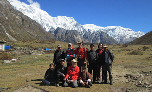 Bhutan Trekking Gruppe