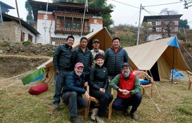 Nabji Korphu Trek Gruppe