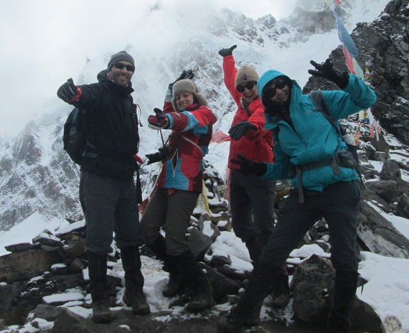 Trekkinggruppe Bhutan