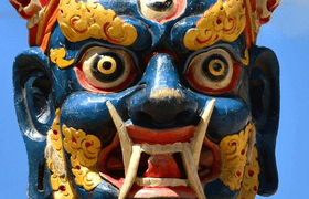Bhutan Maske