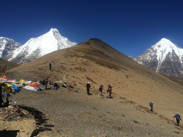 Trekking zwischen Laya und Gasa