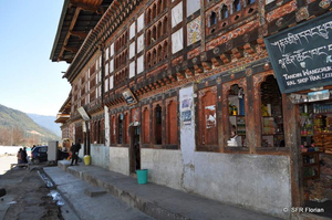 Stadt Haa in Bhutan