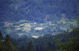 Dur Dorf in Bhutan