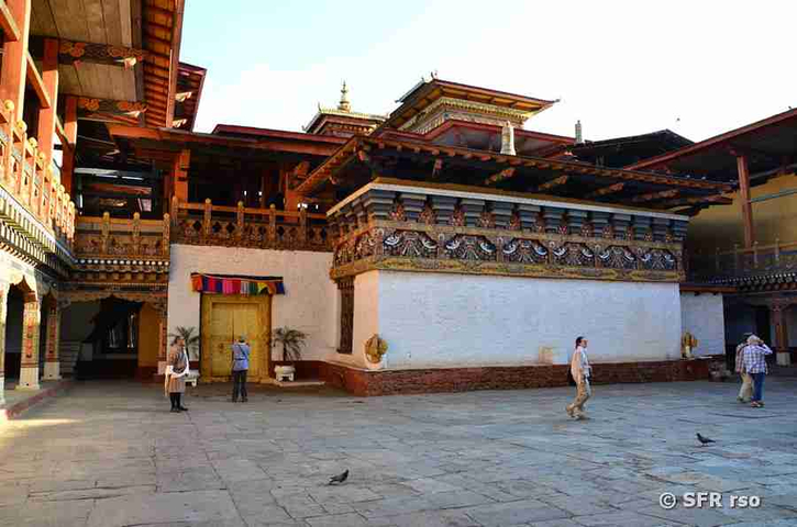 Punakha Dzong Innenhof