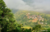 Rinchengang Dorf Punakha