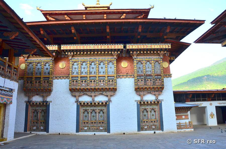 Punakha Dzong Innenhof